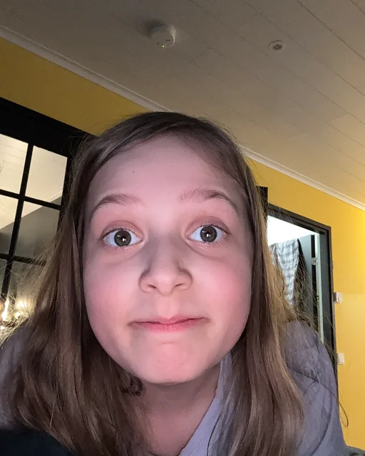 Lasten selfie-kuva